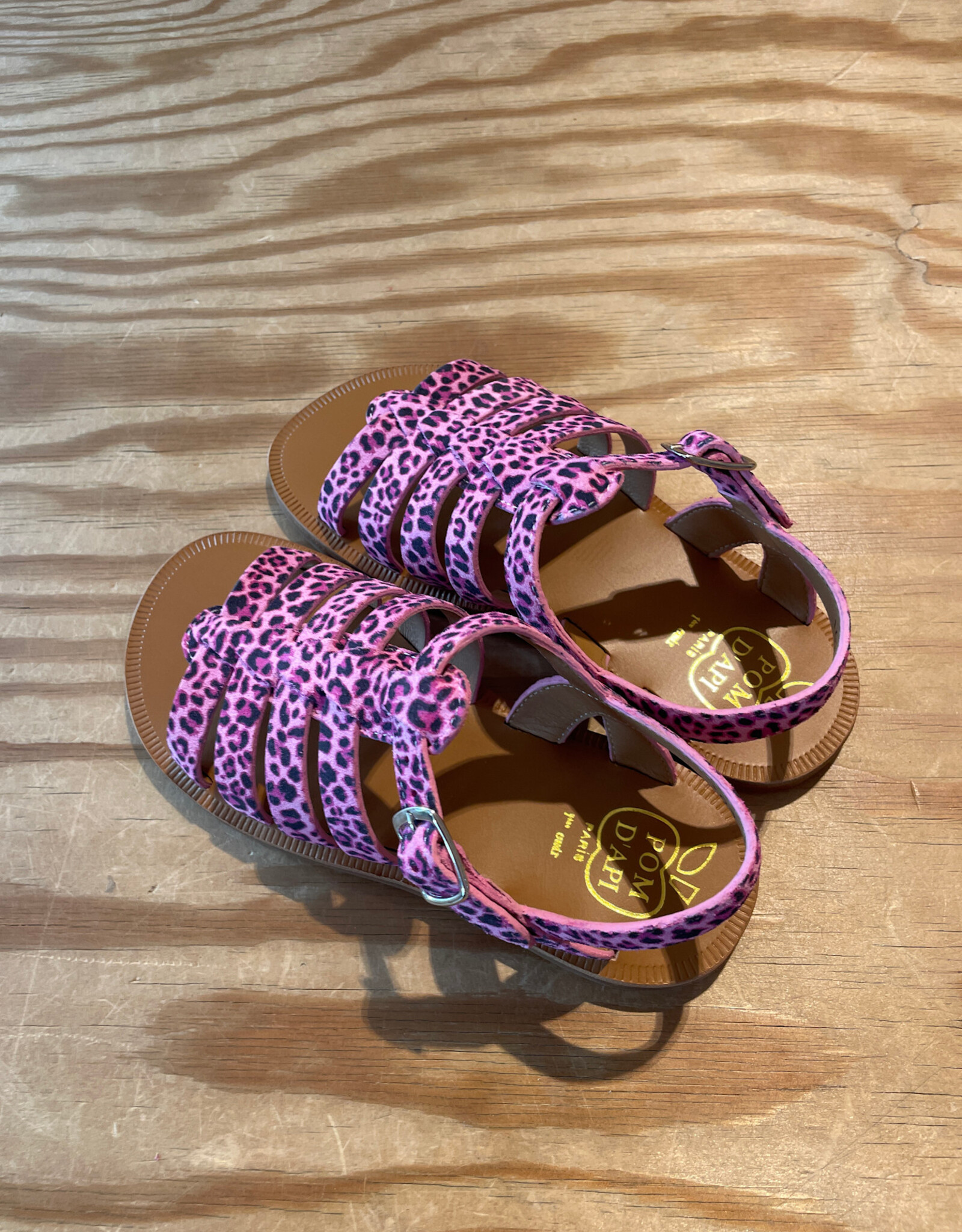 POM D'API POM D'API PLAGETTE STRAP MINI LEO FUSHIA