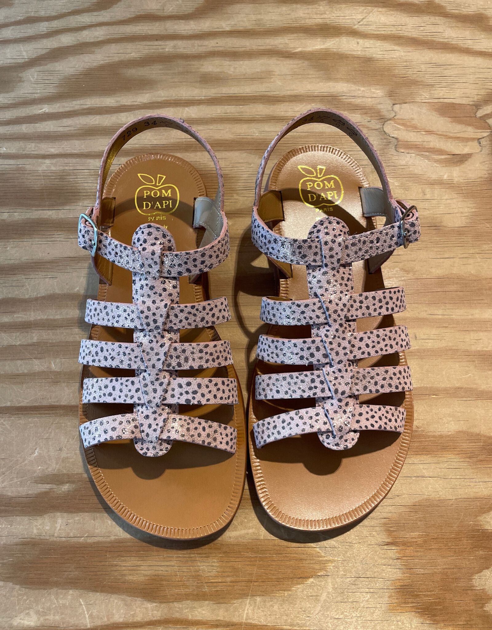 POM D'API POM D'API PLAGETTE STRAP INDIAN LUX PINK