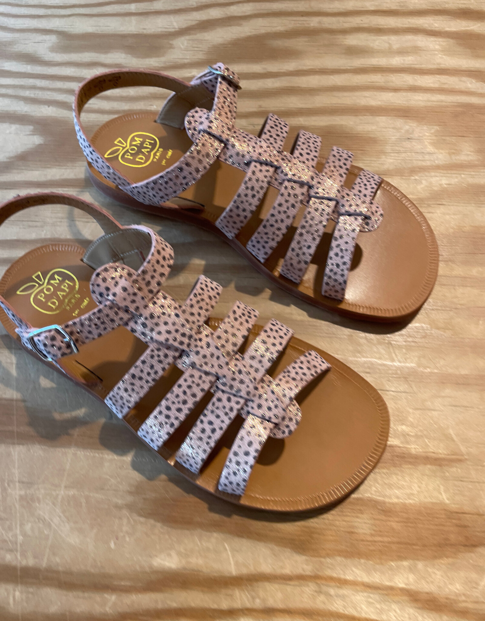 POM D'API POM D'API PLAGETTE STRAP INDIAN LUX PINK