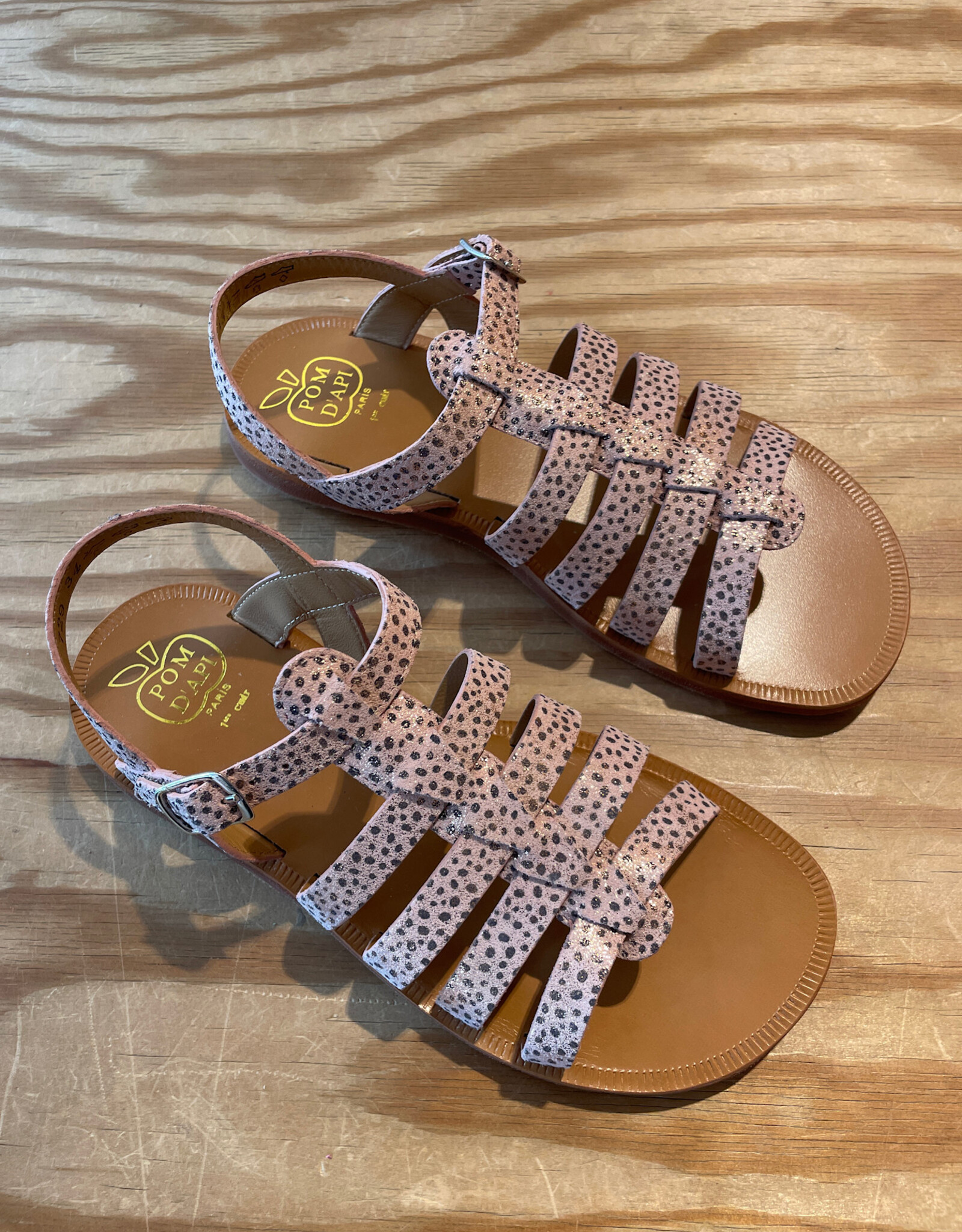 POM D'API POM D'API PLAGETTE STRAP INDIAN LUX PINK