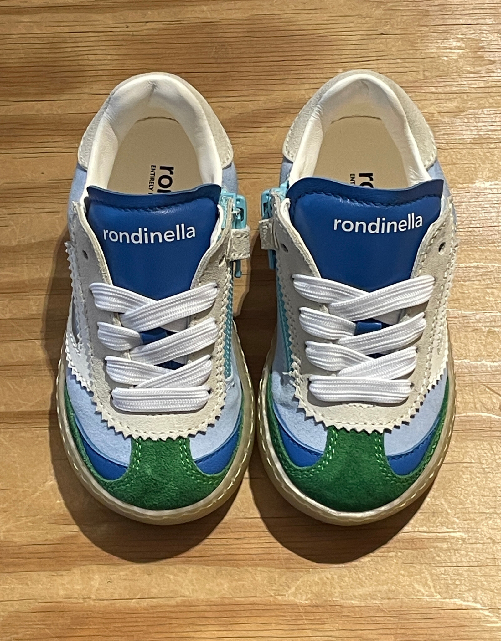 RONDINELLA RONDINELLA suede sneakers LIGHT BLUE