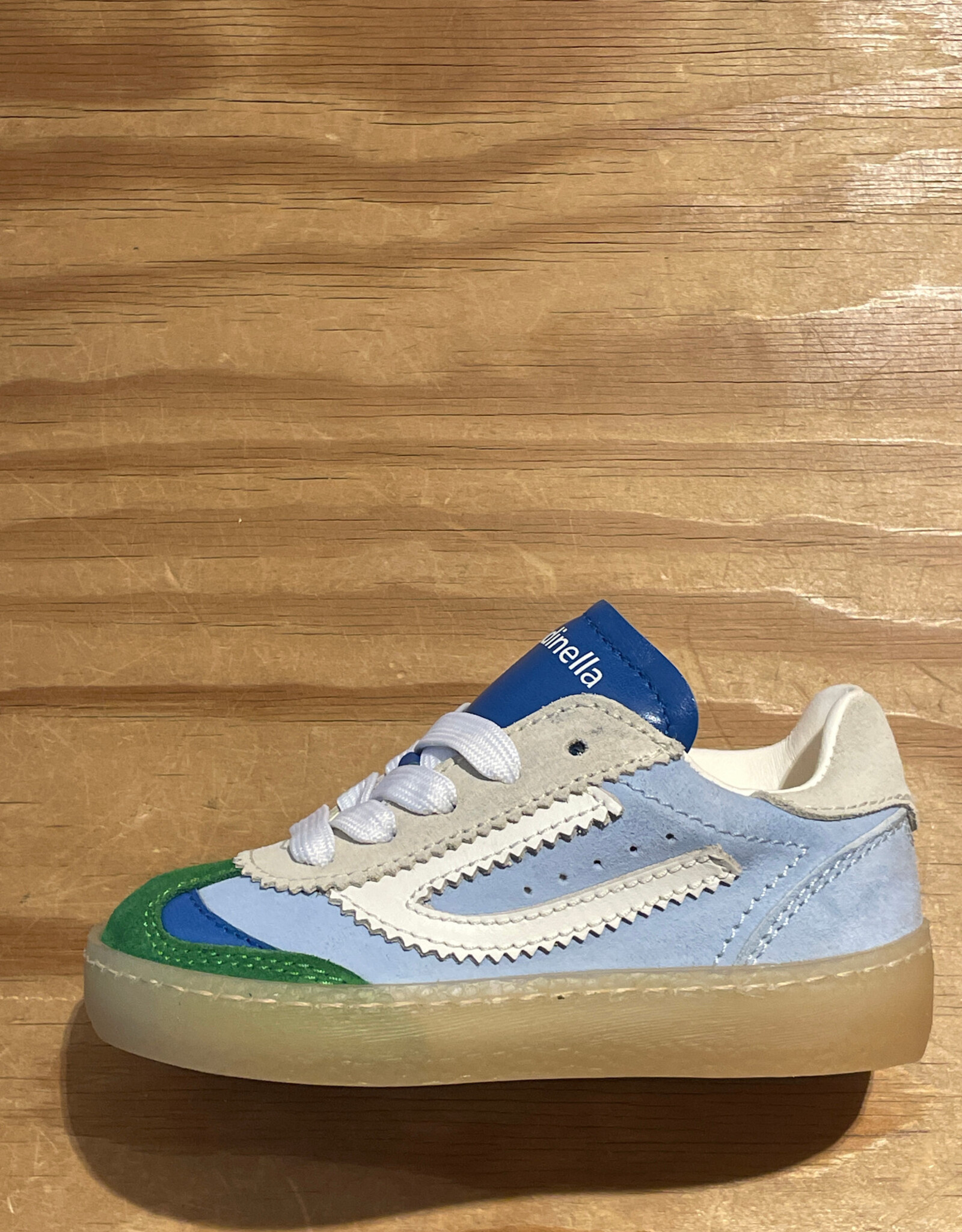 RONDINELLA RONDINELLA suede sneakers LIGHT BLUE