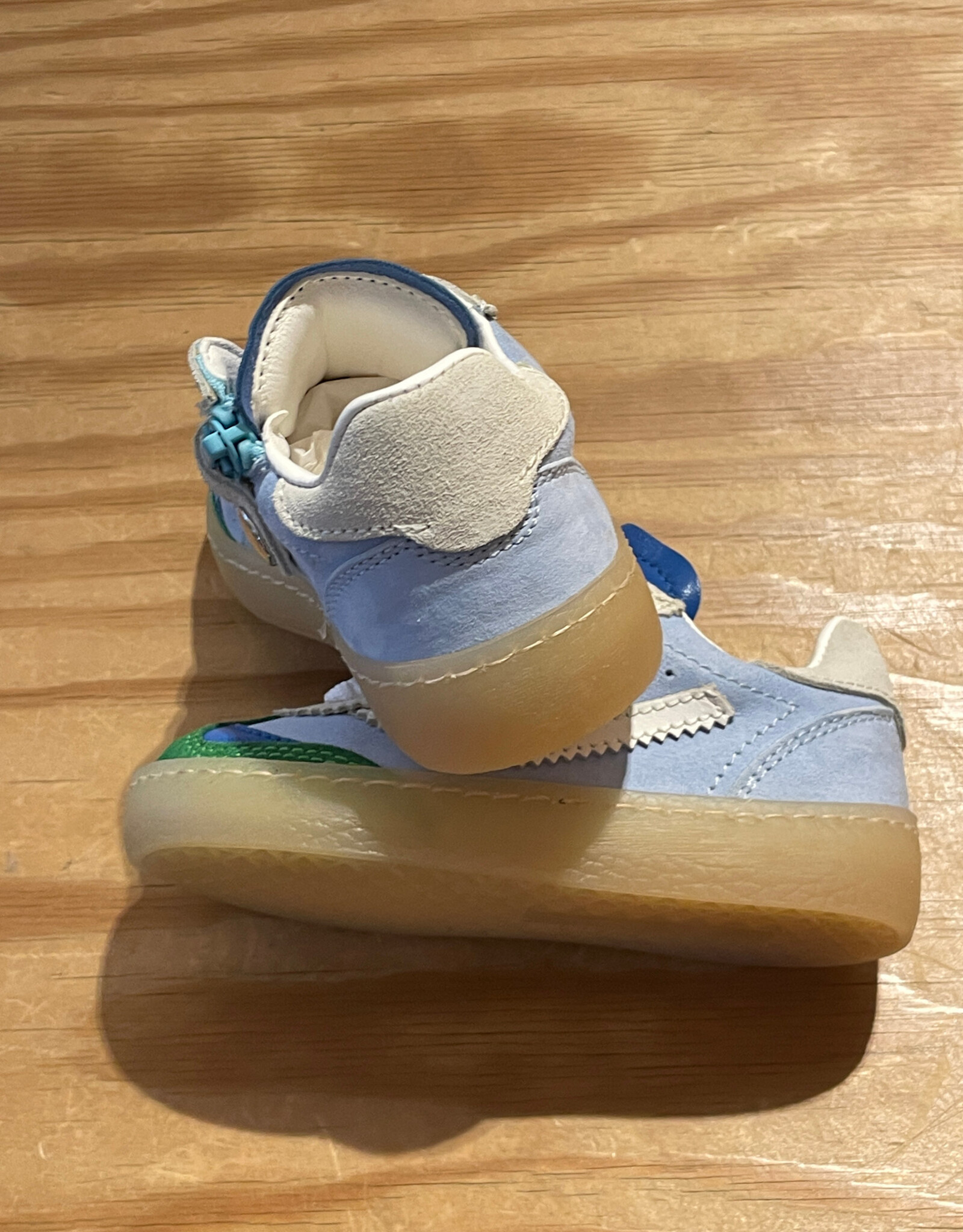 RONDINELLA RONDINELLA suede sneakers LIGHT BLUE