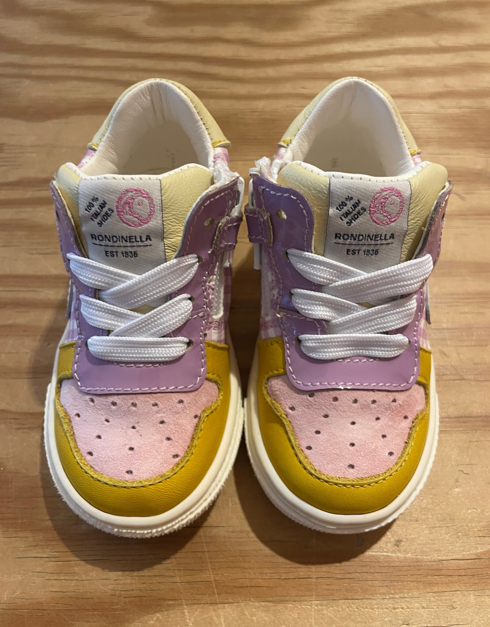 RONDINELLA RONDINELLA 4749-2 VICHY PINK/YELLOW