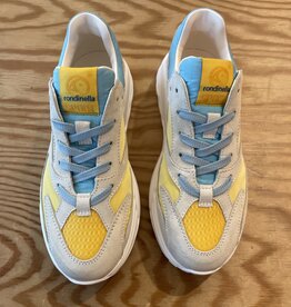 RONDINELLA RONDINELLA lederen runners met veters