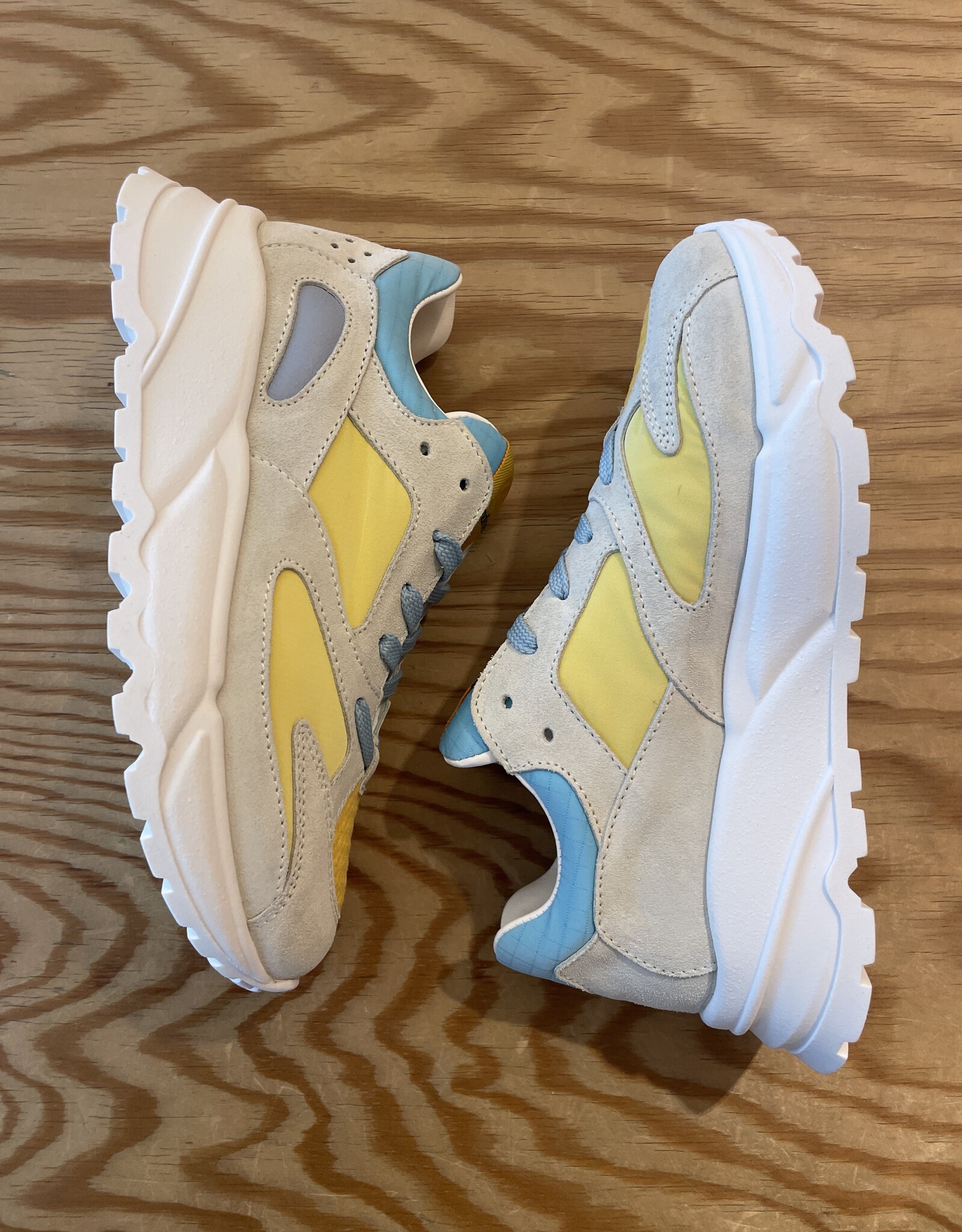 RONDINELLA RONDINELLA lederen runners met veters