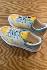 RONDINELLA RONDINELLA lederen runners met veters