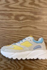 RONDINELLA RONDINELLA lederen runners met veters