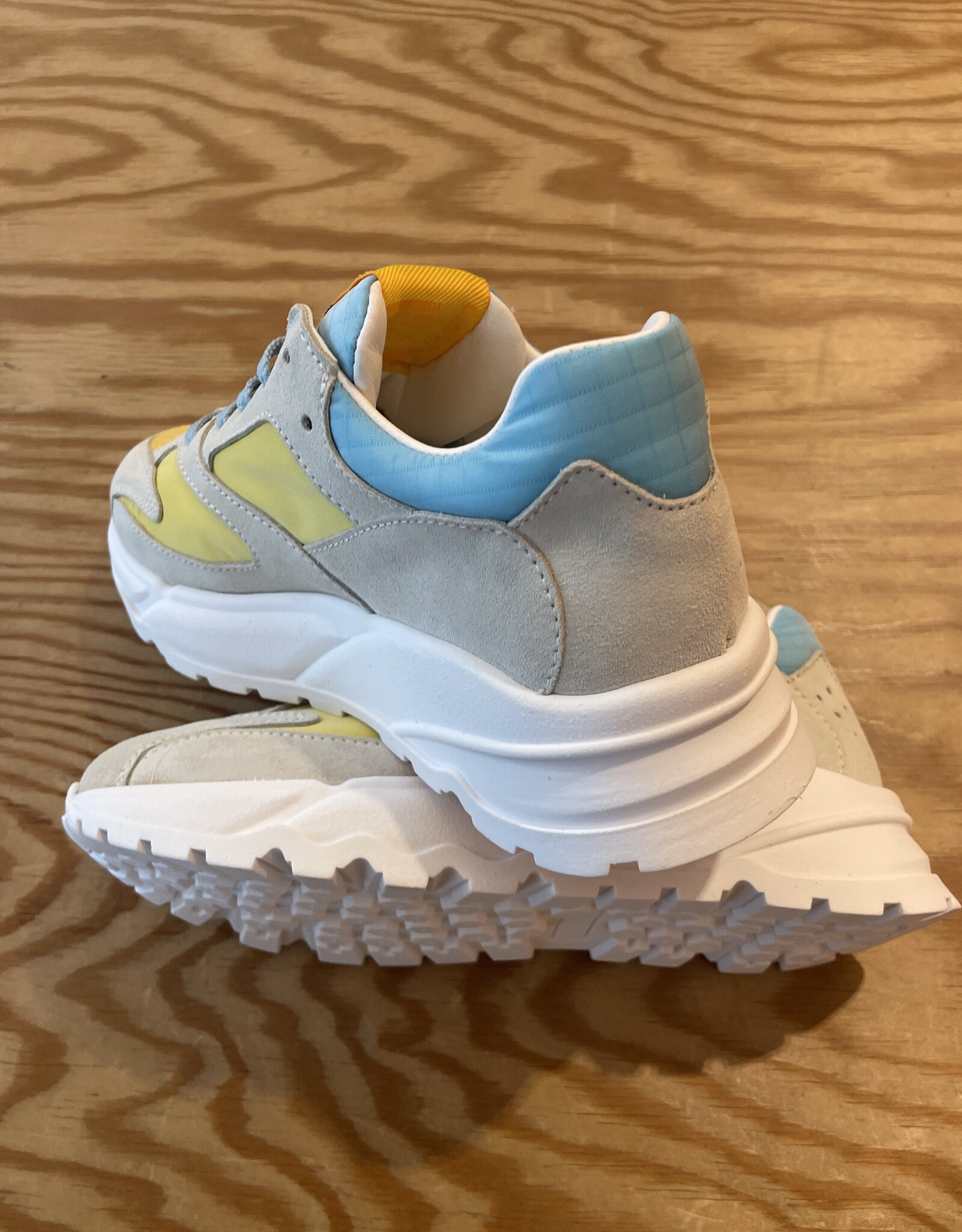 RONDINELLA RONDINELLA lederen runners met veters