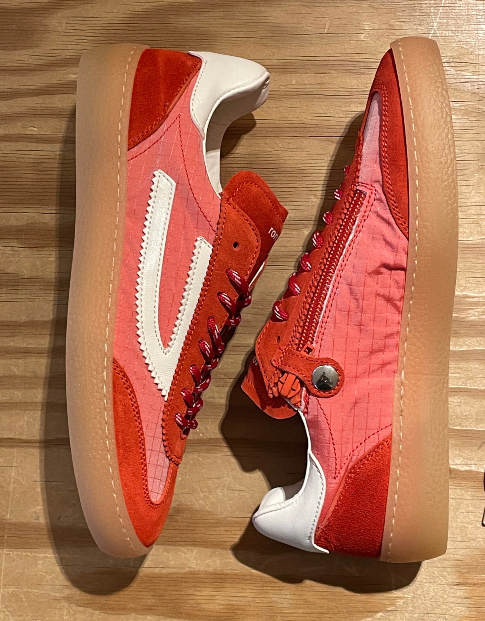RONDINELLA RONDINELLA lederen sneakers RED