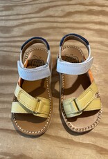 POM D'API POM D'API WAFF JIMY NAPPA ORANGE BLANC