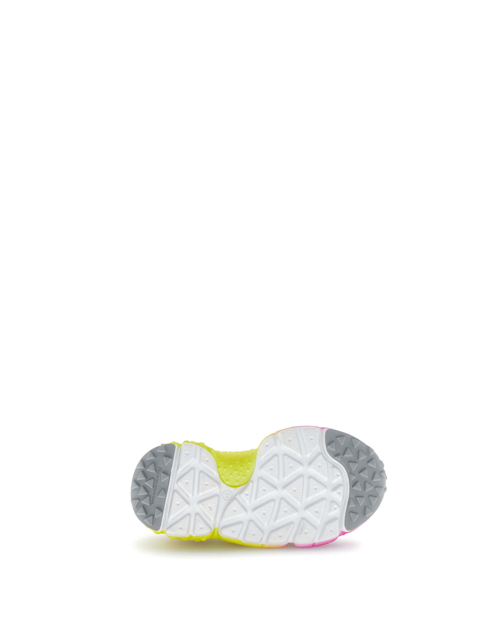 FLOWER MOUNTAIN FLOWER MOUNTAIN YAMANO  NUANCED SOLE BEIGE-WHITE-FUCHSIA