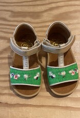 POM D'API POM D'API POPPY SANDALEN MET VELCRO AIR NATUR MENTHE