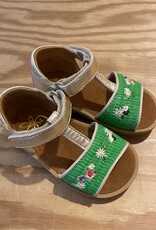 POM D'API POM D'API POPPY SANDALEN MET VELCRO AIR NATUR MENTHE