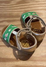 POM D'API POM D'API POPPY SANDALEN MET VELCRO AIR NATUR MENTHE