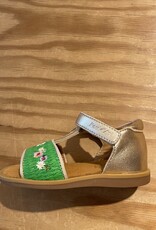 POM D'API POM D'API POPPY SANDALEN MET VELCRO AIR NATUR MENTHE
