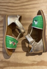 POM D'API POM D'API POPPY SANDALEN MET VELCRO AIR NATUR MENTHE