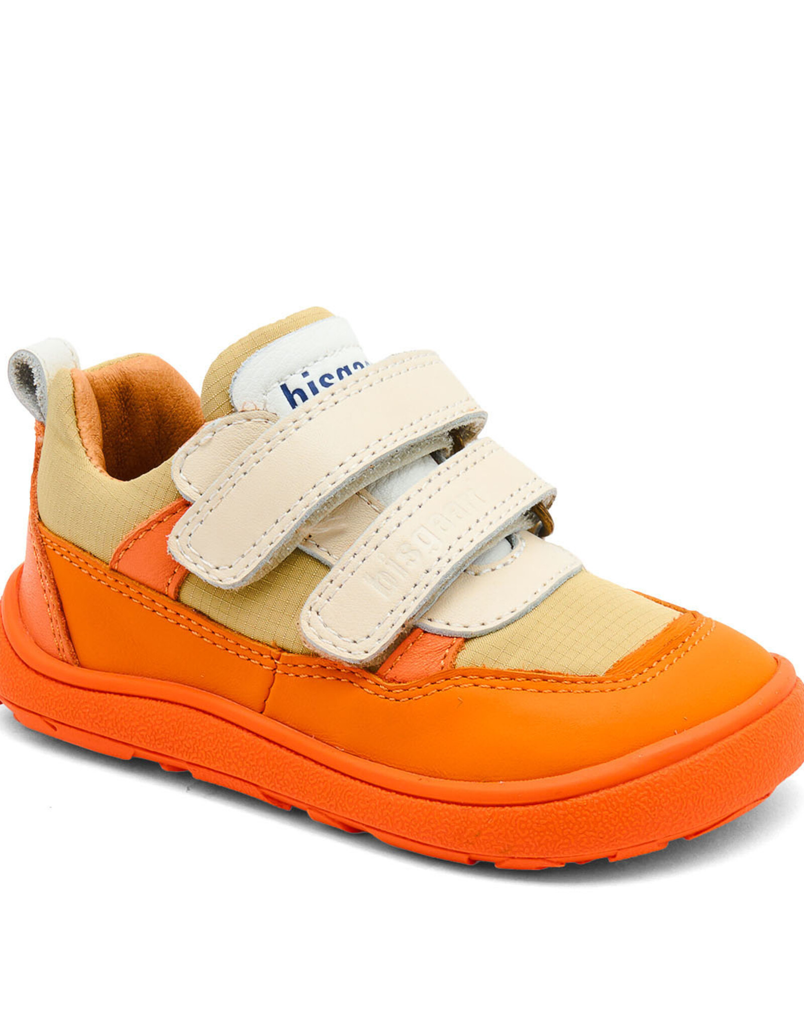 BISGAARD BISGAARD ELROY lederen barefoot sneakers orange