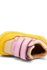 BISGAARD BISGAARD ELROY lederen  barefoot sneaker LEMON