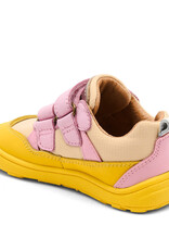 BISGAARD BISGAARD ELROY lederen  barefoot sneaker LEMON