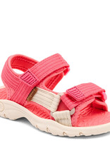 BISGAARD BISGAARD NICO PINK Velcro sandalen