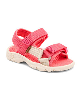 BISGAARD BISGAARD NICO  PINK velcro sandalen