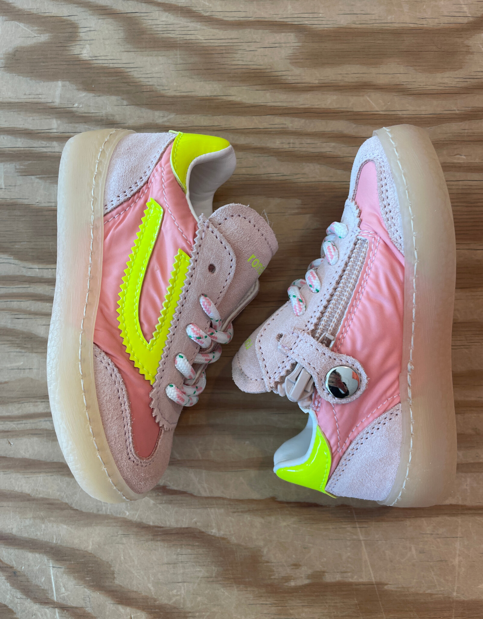 RONDINELLA RONDINELLA sneakers in leder ROSA