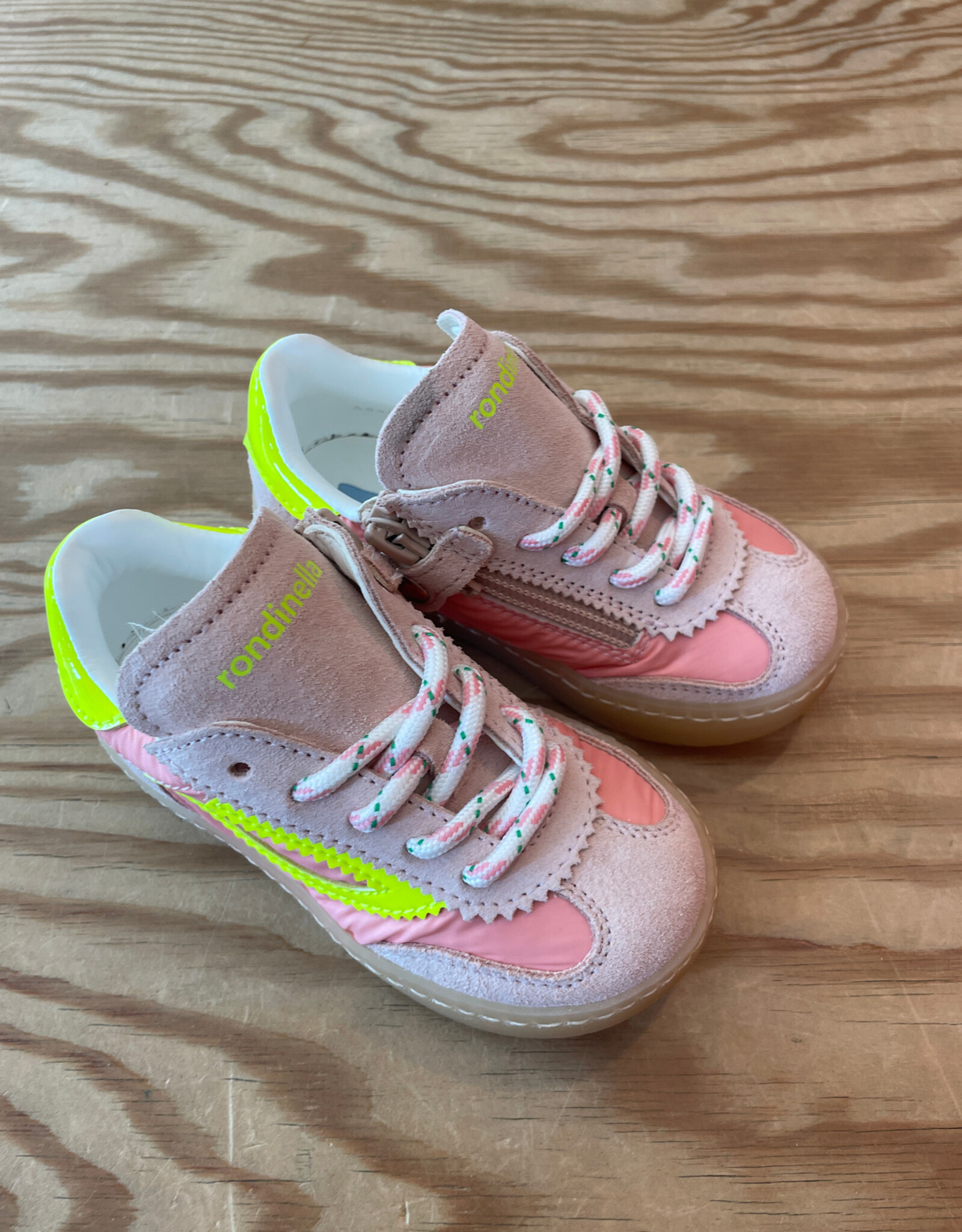 RONDINELLA RONDINELLA sneakers in leder ROSA