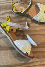 RONDINELLA RONDINELLA sandalen met velcro YELLOW VICHY