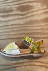 RONDINELLA RONDINELLA sandalen met velcro YELLOW VICHY