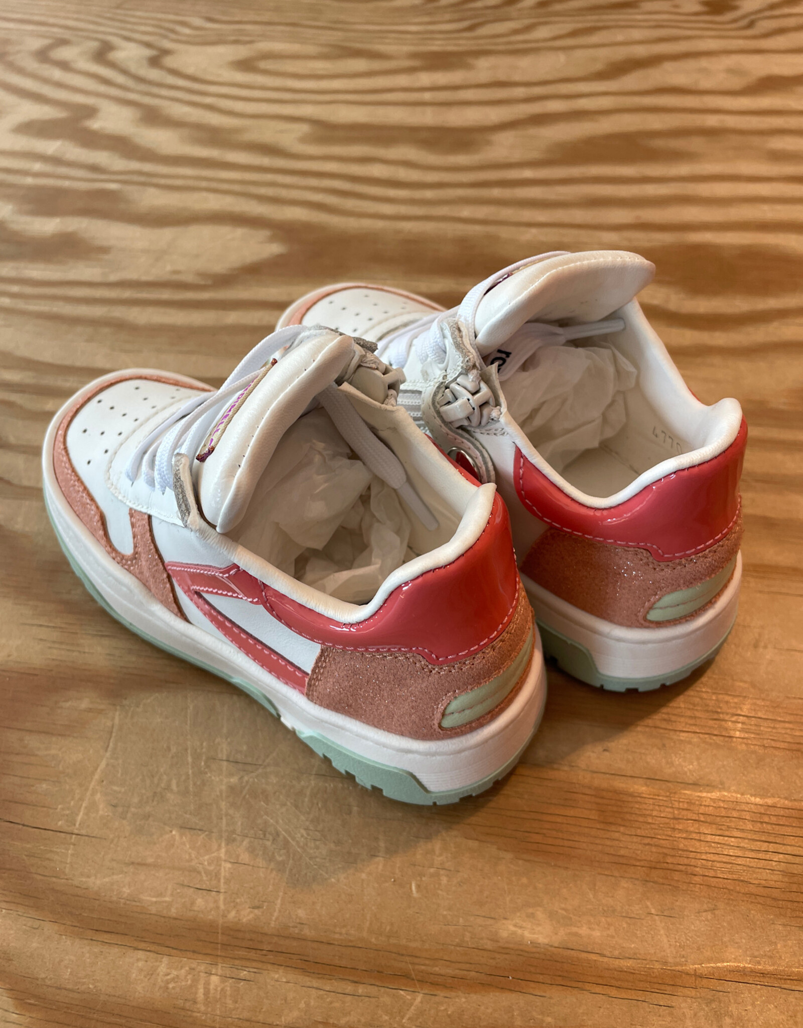 RONDINELLA RONDINELLA lederen sneakers ROSA