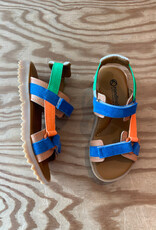 RONDINELLA RONDINELLA JONGENSSANDALEN LEDER MET VELCRO