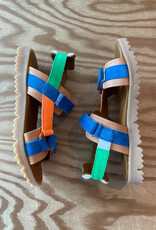 RONDINELLA RONDINELLA JONGENSSANDALEN LEDER MET VELCRO