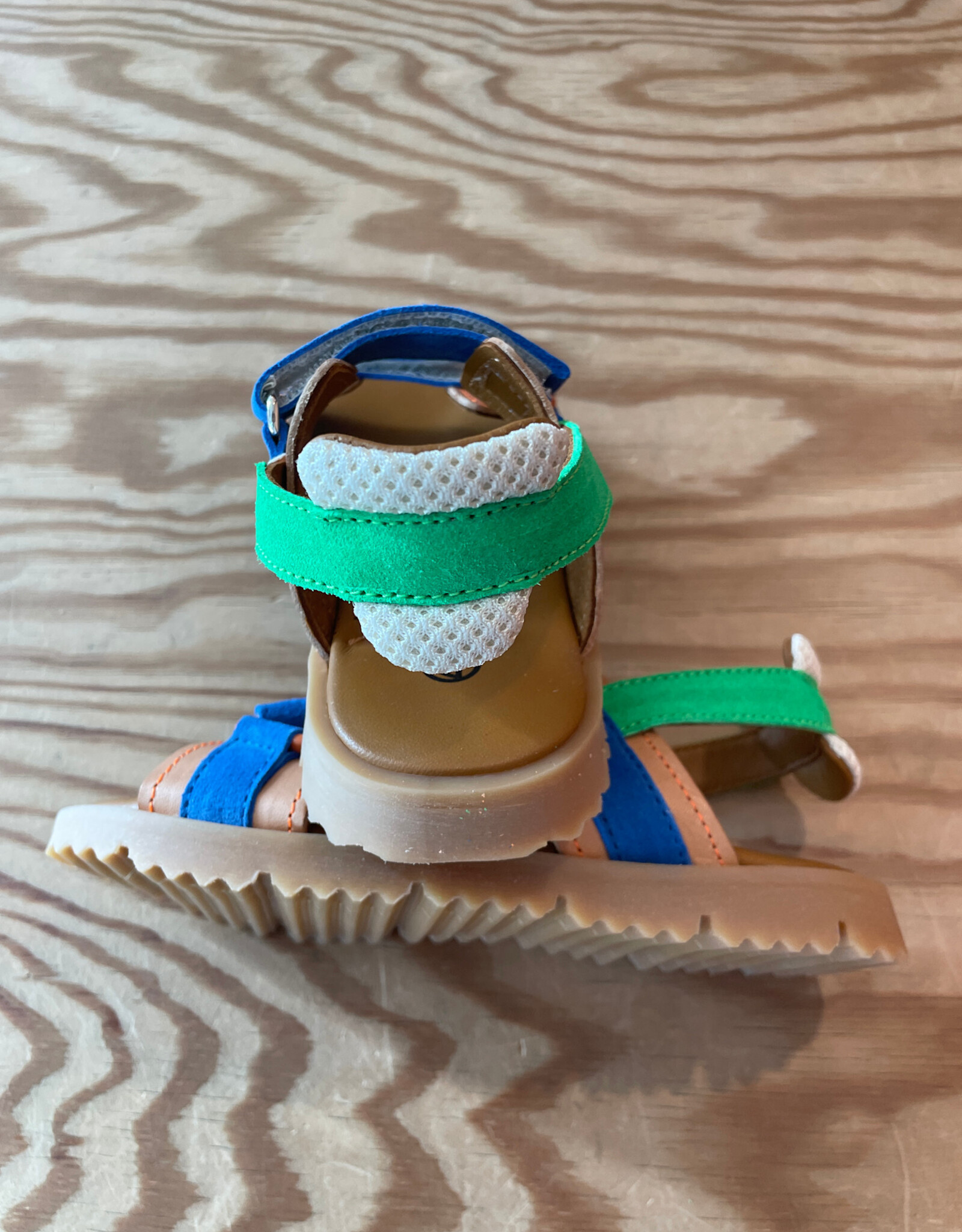 RONDINELLA RONDINELLA JONGENSSANDALEN LEDER MET VELCRO