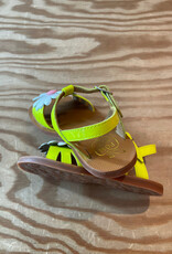 POM D'API POM D'API PLAGETTE BIG FLO LIME