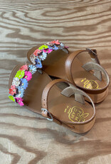 POM D'API POM D'API PLAGETTE MULTI FLO CUERO MULTI