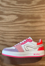 HIP/PINOCCHIO HIP H1015 LEDEREN SNEAKERSFUXIA