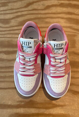 HIP/PINOCCHIO HIP H1015 LEDEREN SNEAKERSFUXIA