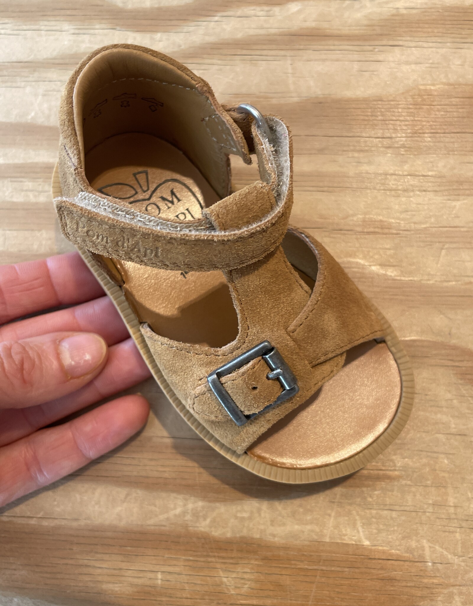POM D'API POM D'API POPPY sandalen CAMEL LIGHT