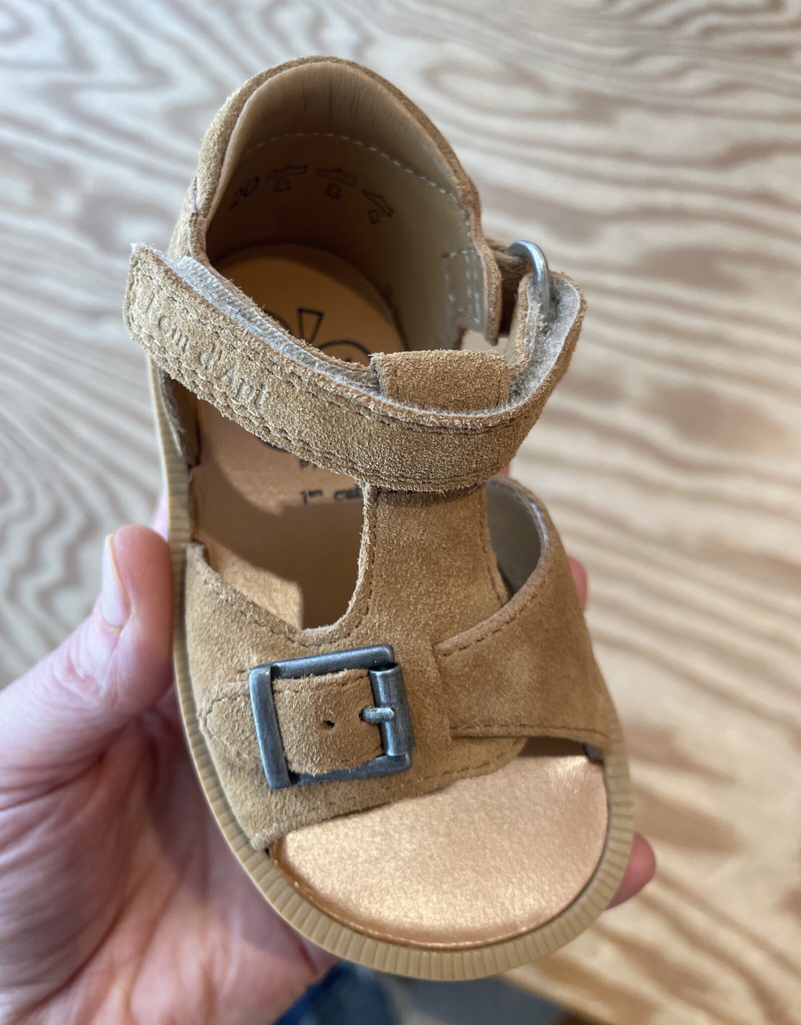 POM D'API POM D'API POPPY EASY VEL CAMEL LIGHT