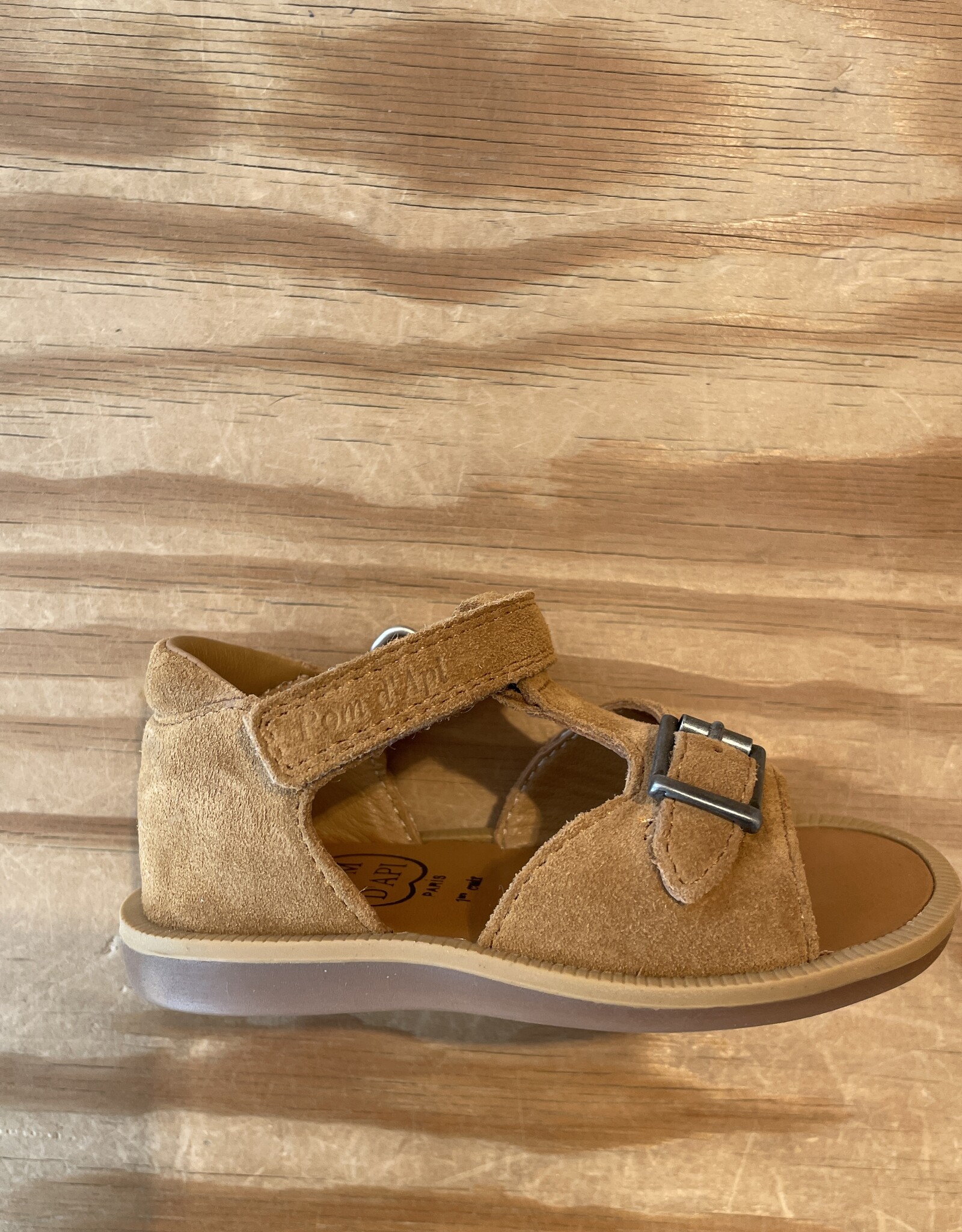 POM D'API POM D'API POPPY EASY VEL CAMEL LIGHT