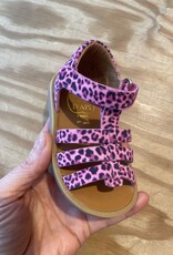 POM D'API POM D'API POPPY STRAP sandalen velcro MINI LEO PEONIA