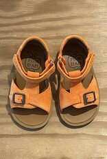POM D'API POM D'API POPPY DADDY VELOURS SANDALEN ARANCIO