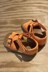 POM D'API POM D'API POPPY DADDY VELOURS SANDALEN ARANCIO