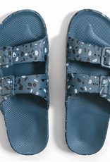 FREEDOM MOSES FREEDOM MOSES MAXI SEA BLUE SLIPPERS