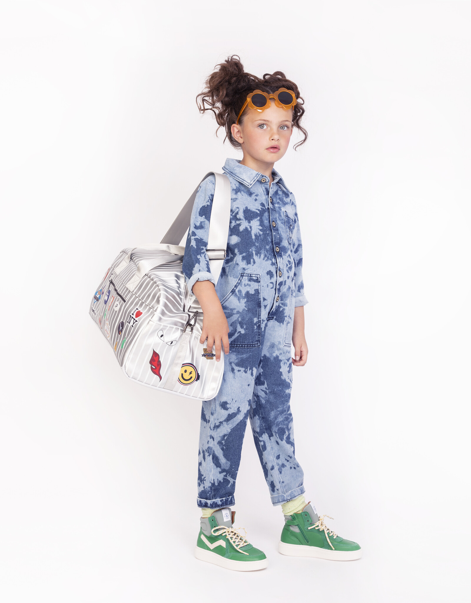 JEUNE PREMIER JEUNE PREMIER CAROLINE WEEKEND BAG JETSETTER SILVER
