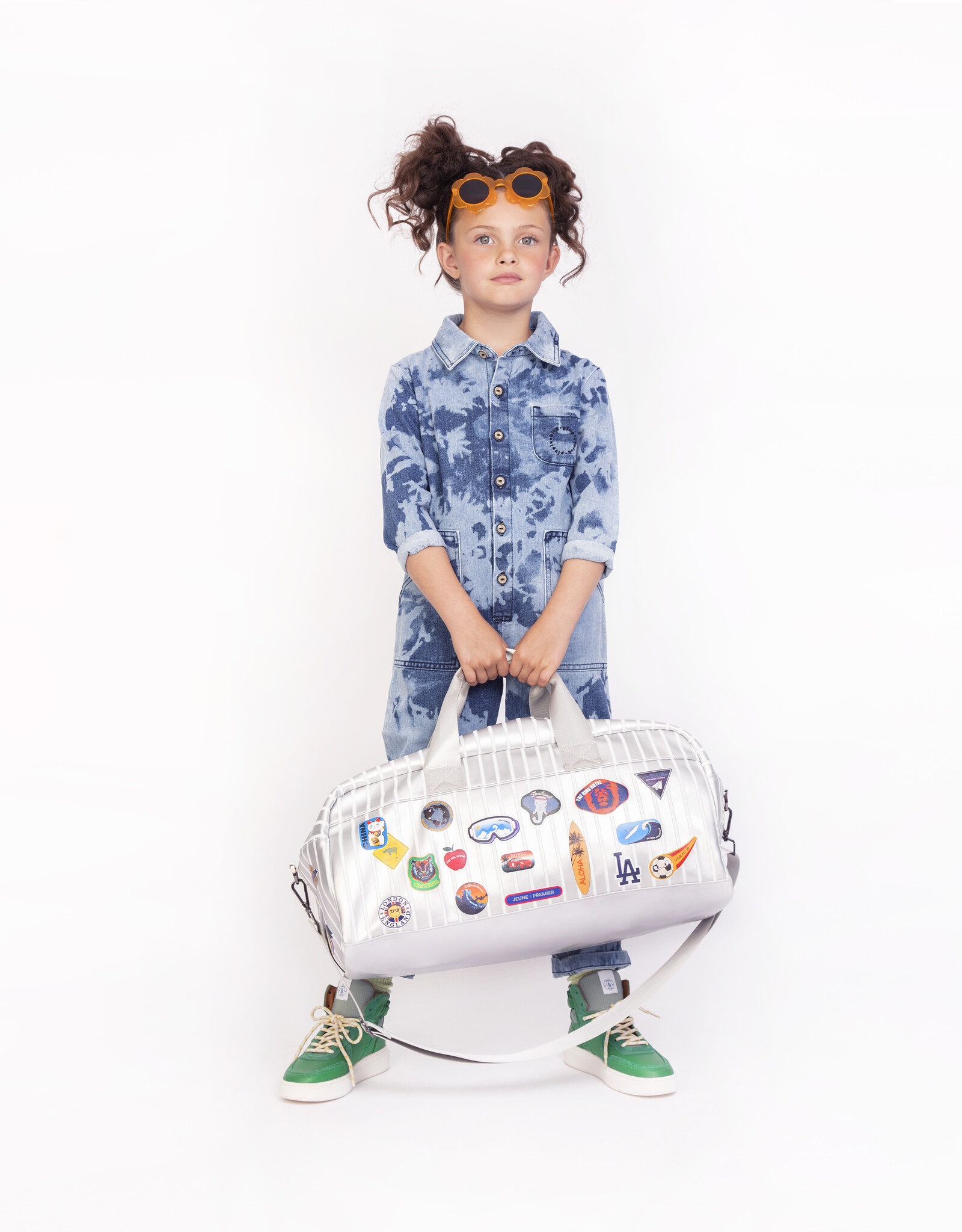 JEUNE PREMIER JEUNE PREMIER CAROLINE WEEKEND BAG JETSETTER SILVER
