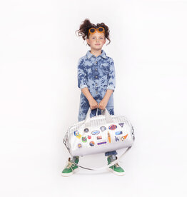 JEUNE PREMIER JEUNE PREMIER CAROLINE WEEKEND BAG JETSETTER SILVER