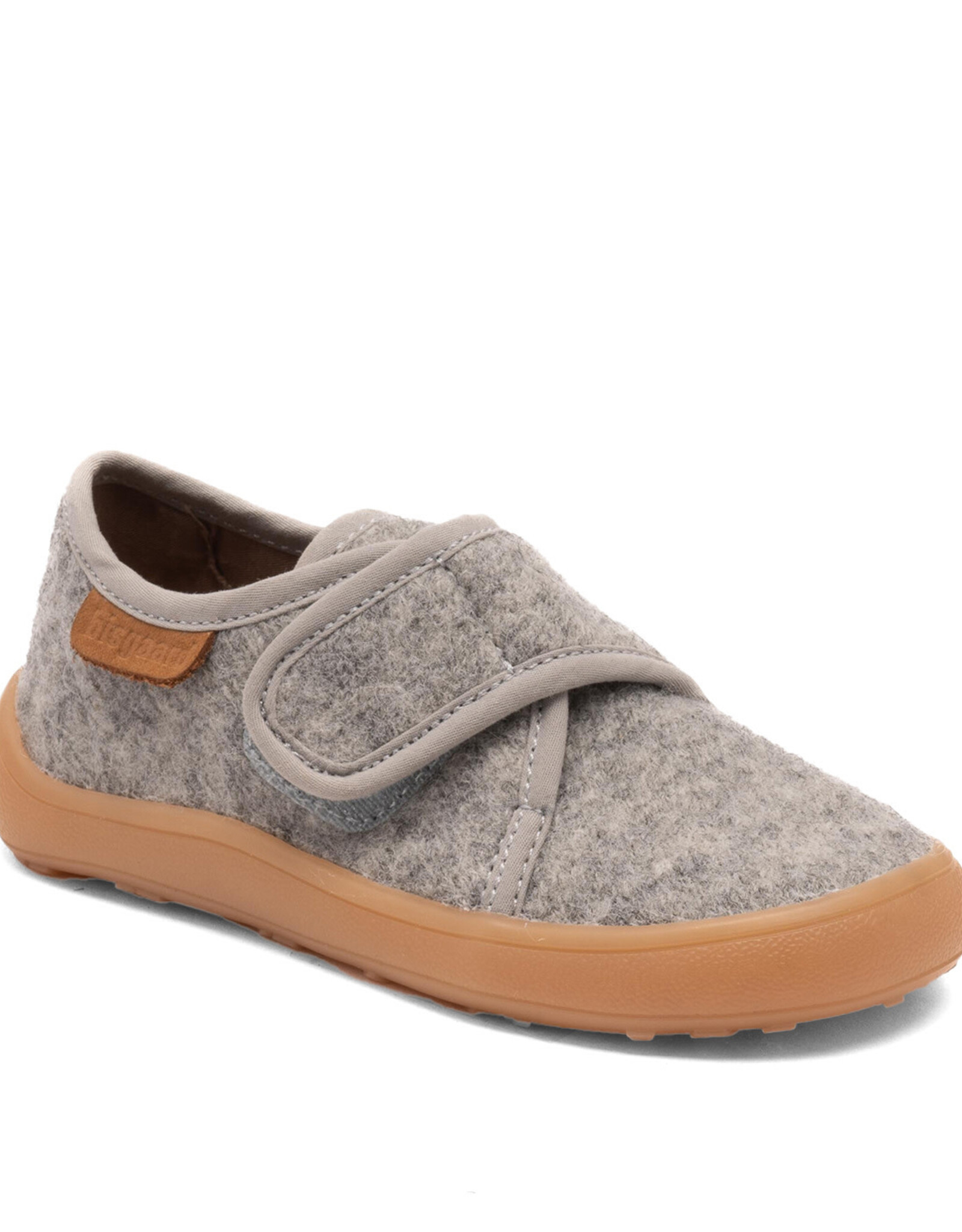 BISGAARD BISGAARD GREY WOOL HOME SHOES