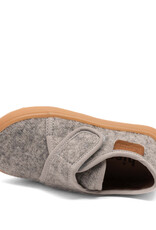 BISGAARD BISGAARD GREY WOOL HOME SHOES